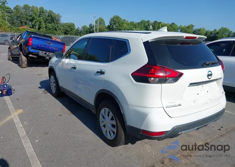 2017 Nissan Rogue S из США, поврежденный, VIN 5N1AT2MV1HC814189